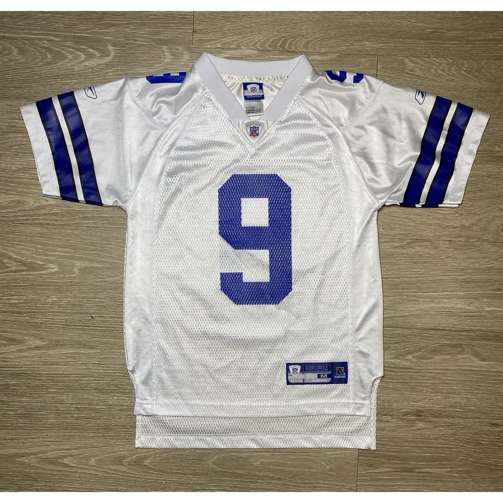 Vintage Reebok Tony Romo #9 Dallas Cowboys NFL Jersey Youth MEDIUM 8-10 Football